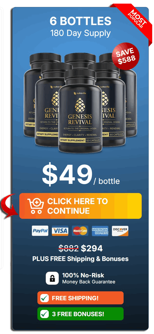 genesis revival four bottles 